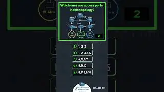 Cisco CCNA Questions!✨✨ | Updated CCNA 200-301 v1.1 | IPCisco.com #ccna #shorts