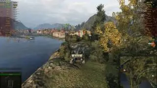 WorldOfTanks. Т92. Фьйорды. Свет, мой.