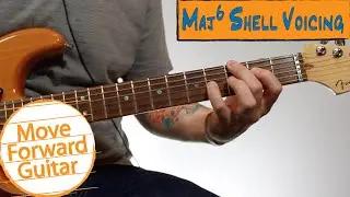 Beginner Jazz Guitar Chords - Major 6 Shell Voicing