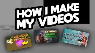 How I make my videos (TUTORIAL 2018)