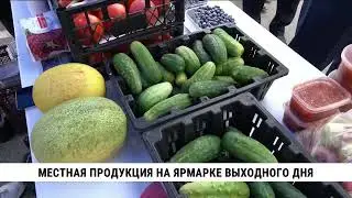 Местная продукция на ярмарке Выходного дня