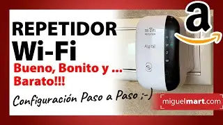 REPETIDOR WIFI BARATO - MEJOR AMPLIFICADOR WIFI CÓMO AUMENTAR SEÑAL WIFI