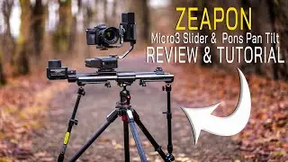 New Zeapon Micro3 Slider & Pons PT Review - Amazing Cinematic Video Machine