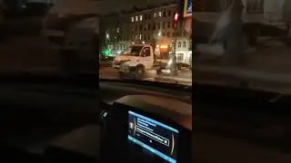 Авария на пересечении 9 Советской и Суворовского.