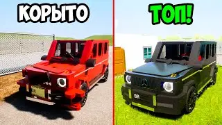 РЕМОНТ MERCEDES ПОСЛЕ КРАШ ТЕСТА В БРИК РИГС! ЛЕГО ГЕЛИК В BRICK RIGS!