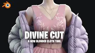 Divine cloth generator for blender