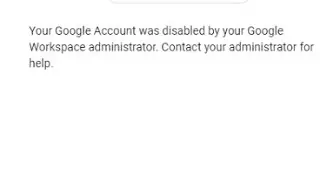 Fix Your Google Account was disabled by your Google Workspace administrator Problem Solve