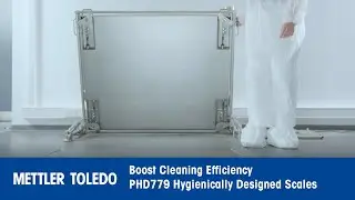 Boost Cleaning Efficiency with Hygienic Design - PHD779 Floor Scale - METTLER TOLEDO Industrial