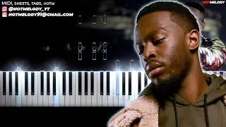 DADJU - VERRE DE TROP karaoke piano instrumental cover