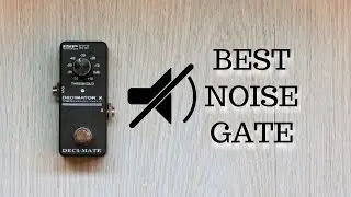 BEST NOISE GATE PEDAL: ISP Technologies Decimate Micro Noise Gate Pedal Review