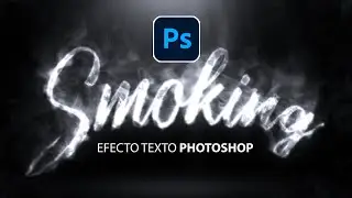 Efecto de texto de humo en photoshop