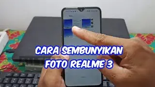 Cara sembunyikan foto di hp Realme 3