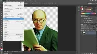 How to Make Transparent Background in Photoshop CS6