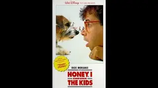 Opening to Honey I Shrunk the Kids 1990 VHS