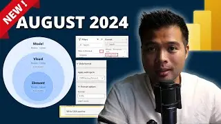 AUGUST 2024 POWER BI UPDATE // Visual Calculation Formatting, Data Limits AND MORE