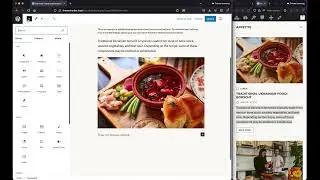 Appetite theme: Step 8 - Create new post in WordPress