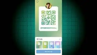 How To Generate And Share Telegram Profile QR Code