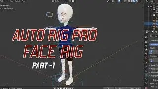 Auto rig pro Face Rig in blender 2.8  part - 1