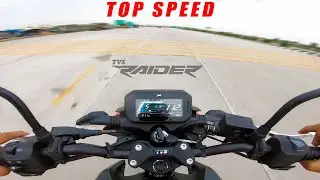 TVS Raider 125 : Top Speed | Top in Segment