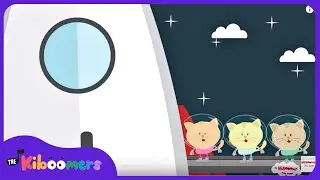 Zoom Zoom Zoom Were Going to The Moon - The Kiboomers Preschool Songs For Circle Time