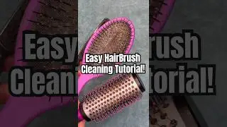 How to Clean Hair Brushes at Home Without Baking Soda | Easy Hairbrush Cleaning Tutorial!