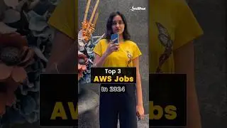 Top 3 AWS Jobs in 2024 | AWS For Freshers | Intellipaat #AWSJobs #AWSForBeginners #AWSSalary #Shorts