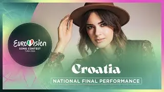 Mia Dimšić - Guilty Pleasure - Croatia 🇭🇷  - National Final Performance - Eurovision 2022