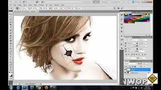 Adobe Photoshop CS6   Doll Transformation  Speed Art