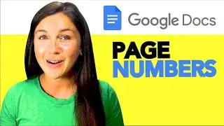 How to Add or Change Page Numbers in Google Docs - Quick Tutorial - Page Number Settings