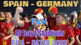 SPAIN vs GERMANY | FAN | FIFA 2022 #qatar2022 #fifa2022 #spain #germany