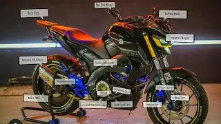 India's best modified yamaha MT15 |  85K mods | Imported Accessories | MT15 Chennai | ARK Diaries