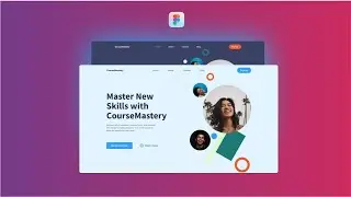 Figma Tutorial: Crafting a Course website Header