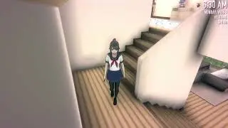 Walking in Ayano's home