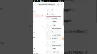 Google Account | How to delete all emails on Gmail account in phone | select -delete all email
