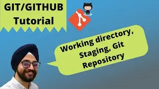 15. Working directory to Staging to Git Repository | Staging files| Commit|Git tutorial for begineer