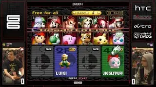 G6 - Freean (Luigi) Vs. CTG (Jigglypuff) SSB64 Division 1