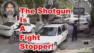 Brave Security Guard: Shotgun Stops Armed Robbery of Innocent Woman