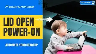 How to Auto Start your laptop with the Lid Open 🚀