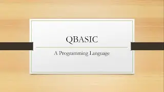 Introduction To Qbasic || Qbasic Programming || Code Mania