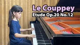 Emilie plays Couppey 