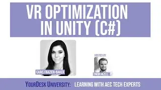 🔴LIVE: VR Optimization in Unity (C#)