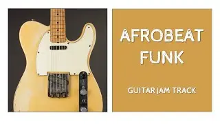 Afrobeat Funk Guitar Backing Track Jam in A Minor Dorian