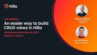 An easier way to build CRUD views in Hilla