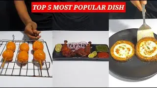 Top 5 Most Popular Dishes of ISK { Indian Shubham Kitchen } | Part-1 |