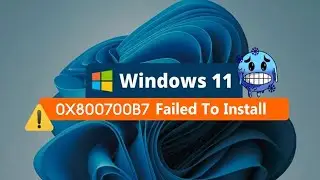 [Fixed] ✔️ Windows Update KB5020044 Error Code 0x800700b7 Windows 11