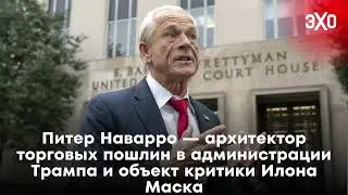 Питер Наварро — архитектор торговых пошлин в администрации Трампа и объект критики Маска / 08.04.25