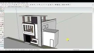 SketchUp Tutorial - Creating Grooves in Exterior Walls and Interior Partitions