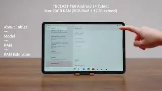 TECLAST T60 12-inch Android Tablet 20GB RAM 256GB 