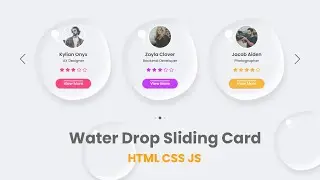 Card Slider using HTML CSS and Javascript | Owl Carousel