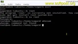 How to become root in Debian